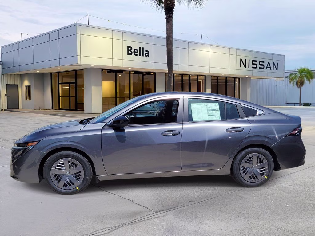 2026 Gun Metallic Nissan Sentra SV FWD Sedan