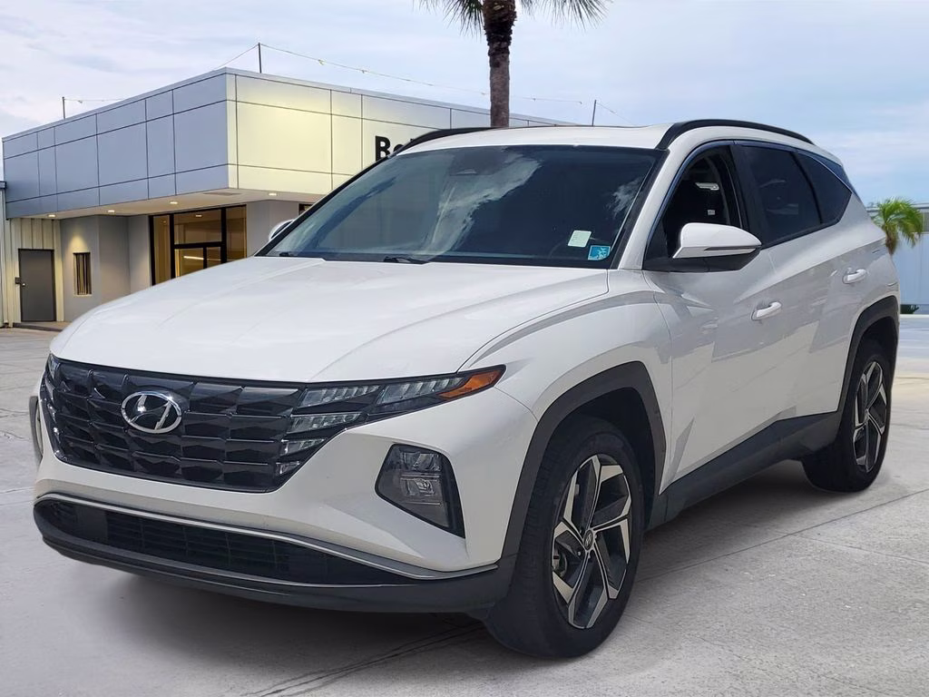 2023 Serenity White Pearl Hyundai Tucson SEL AWD SUV