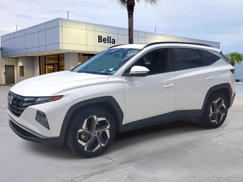 2023 Serenity White Pearl Hyundai Tucson SEL AWD SUV