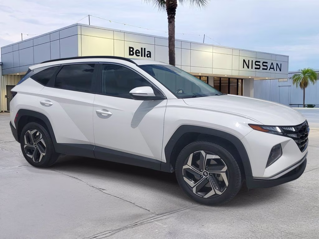 2023 Serenity White Pearl Hyundai Tucson SEL AWD SUV