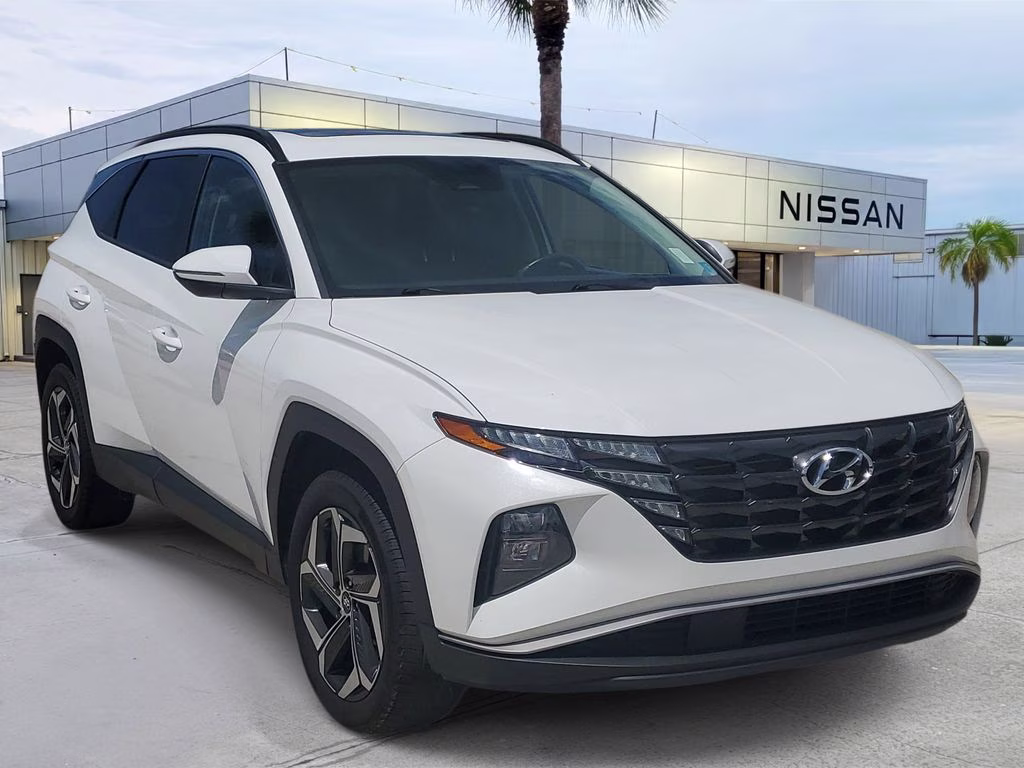 2023 Serenity White Pearl Hyundai Tucson SEL AWD SUV
