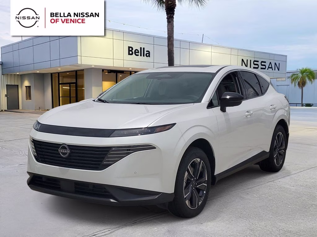 2026 Everest White Pearl Tricoat Nissan Murano SL AWD SUV