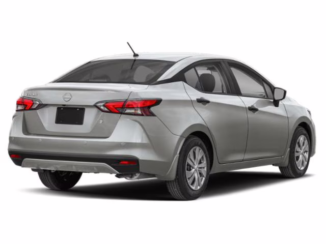 2025 Brilliant Silver Metallic Nissan Versa 1.6 S FWD Sedan