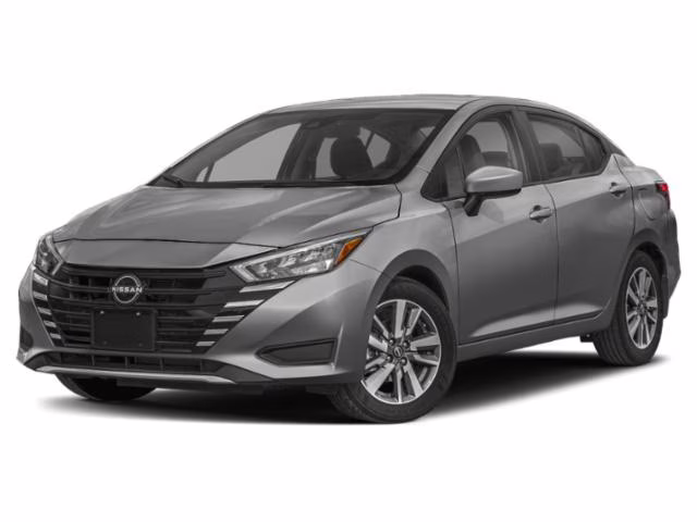 2025 Gun Metallic Nissan Versa 1.6 SV FWD Sedan