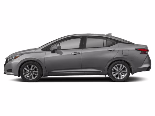 2025 Gun Metallic Nissan Versa 1.6 SV FWD Sedan