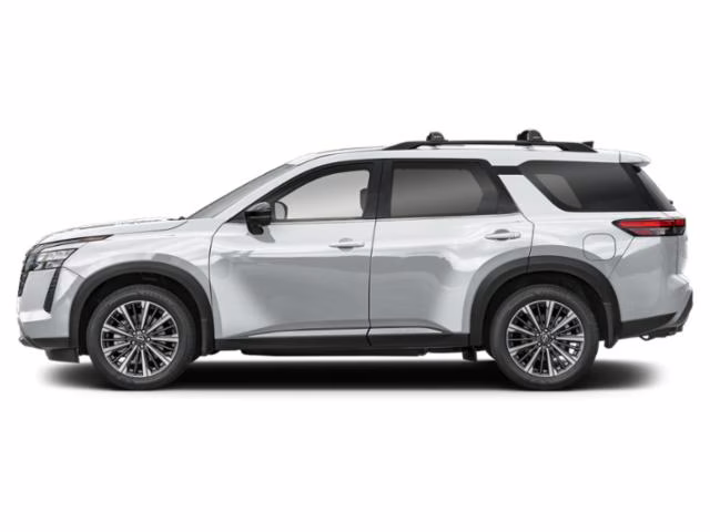 2026 Everest White Pearl Tricoat Nissan Pathfinder Platinum FWD SUV