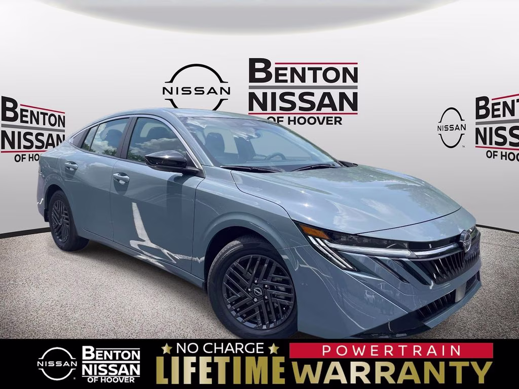 2026 Atlantic Gray Metallic Nissan Sentra SV FWD Sedan