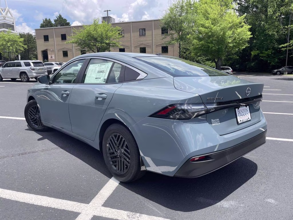 2026 Atlantic Gray Metallic Nissan Sentra SV FWD Sedan