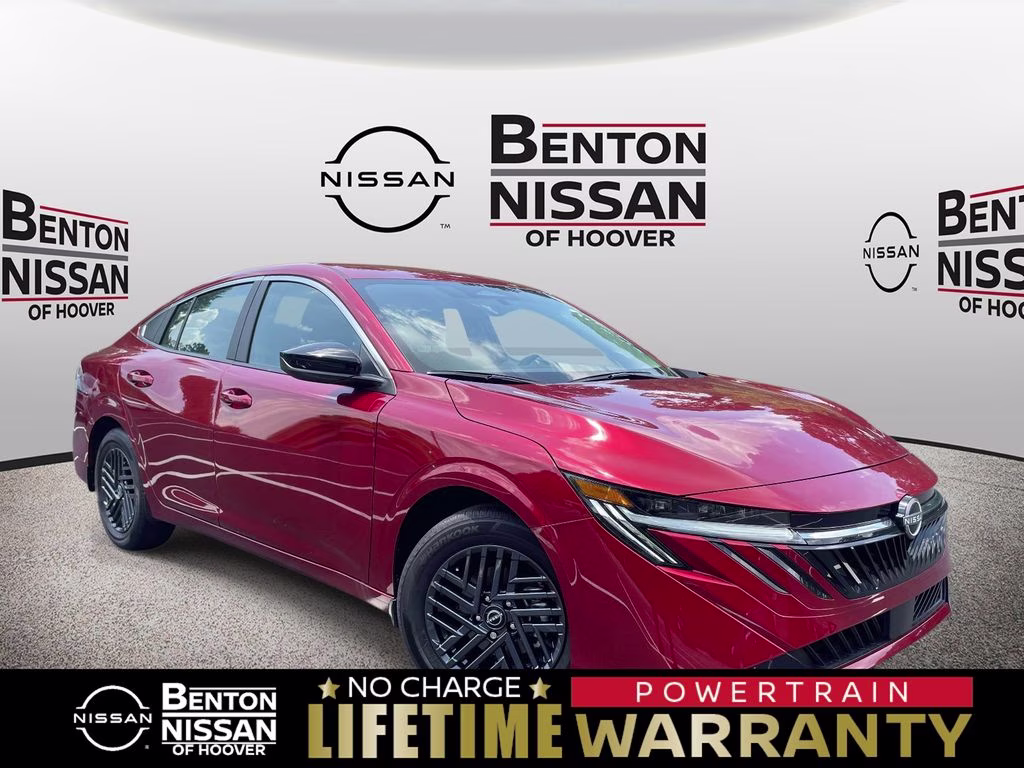 2026 Scarlet Ember Tintcoat Nissan Sentra SV FWD Sedan