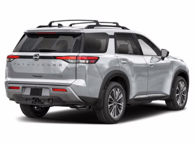 2026 Everest White Pearl Tricoat Nissan Pathfinder Platinum FWD SUV