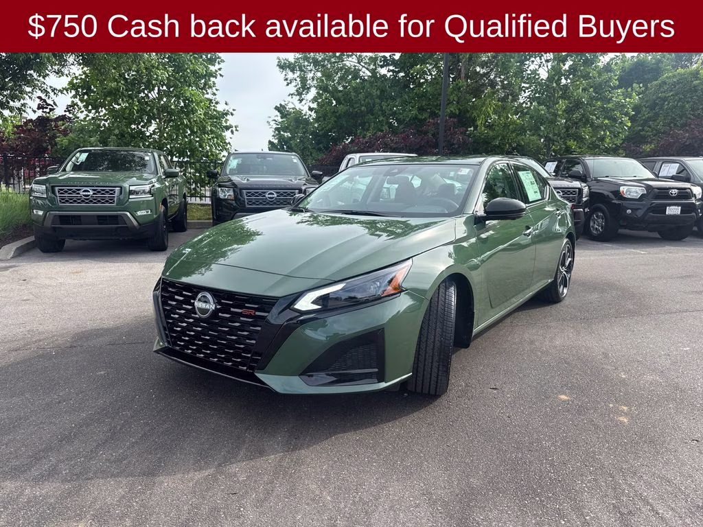 2026 Tactical Green Metallic Nissan Altima 2.5 SR FWD Sedan