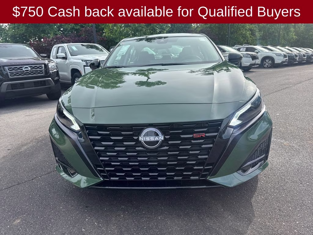 2026 Tactical Green Metallic Nissan Altima 2.5 SR FWD Sedan