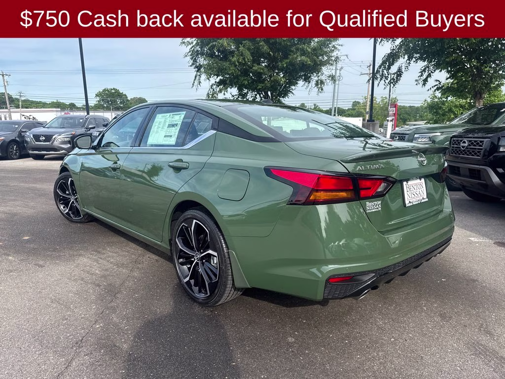 2026 Tactical Green Metallic Nissan Altima 2.5 SR FWD Sedan