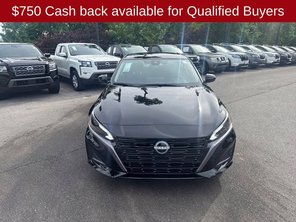 2026 Super Black Clearcoat Nissan Altima 2.5 SV FWD Sedan