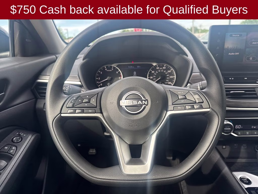 2026 Super Black Clearcoat Nissan Altima 2.5 SV FWD Sedan