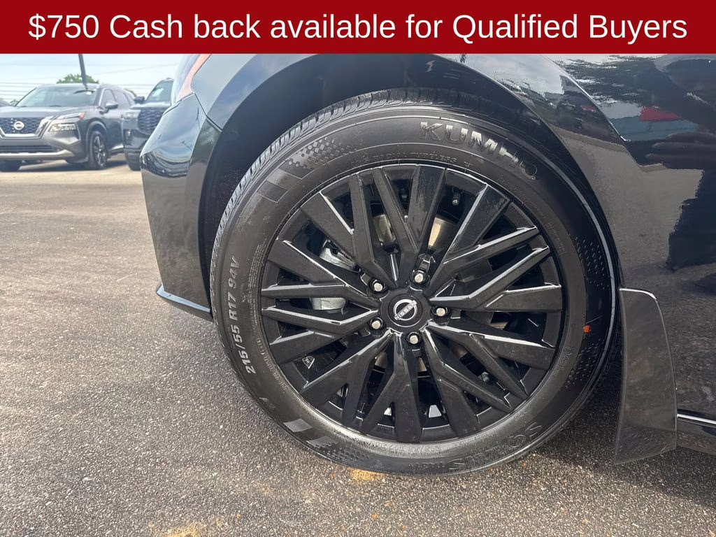 2026 Super Black Clearcoat Nissan Altima 2.5 SV FWD Sedan