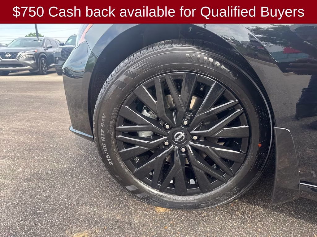 2026 Super Black Clearcoat Nissan Altima 2.5 SV FWD Sedan