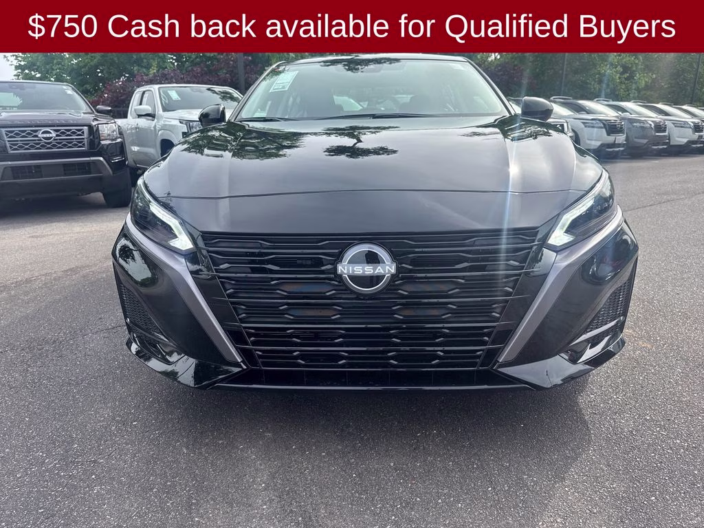 2026 Super Black Clearcoat Nissan Altima 2.5 SV FWD Sedan
