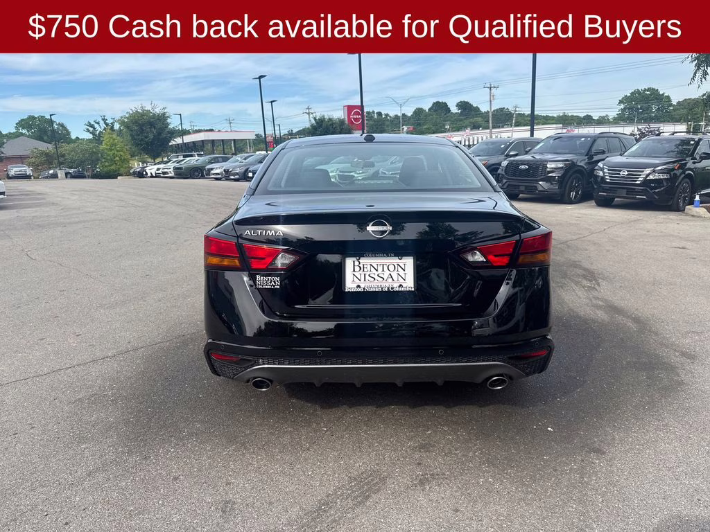 2026 Super Black Clearcoat Nissan Altima 2.5 SV FWD Sedan