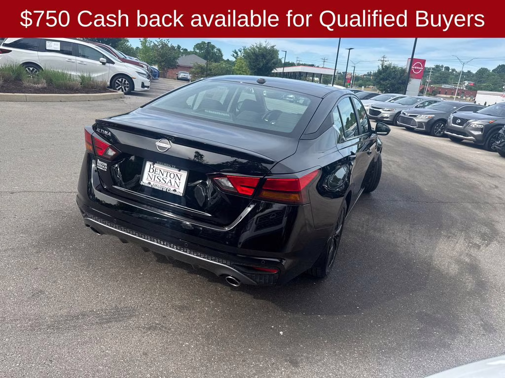 2026 Super Black Clearcoat Nissan Altima 2.5 SV FWD Sedan
