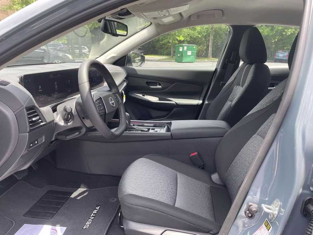 2026 Atlantic Gray Metallic Nissan Sentra SV FWD Sedan