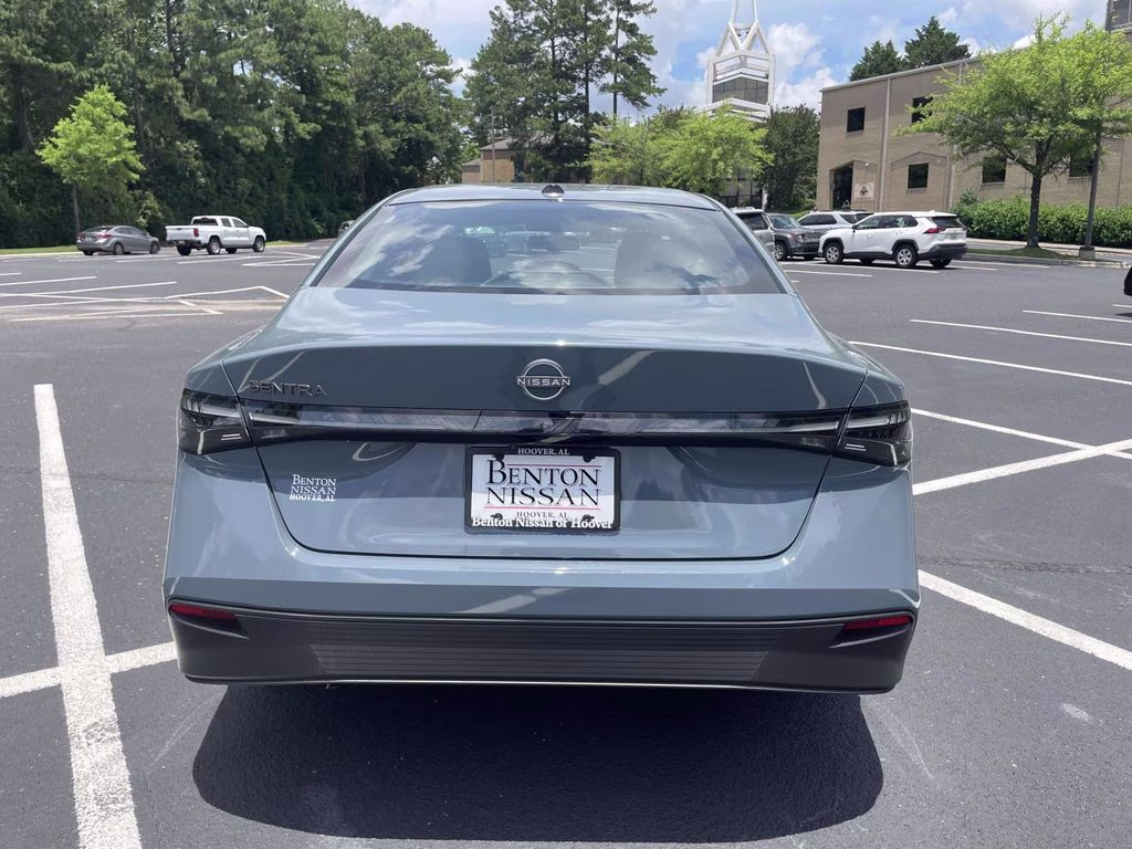2026 Atlantic Gray Metallic Nissan Sentra SV FWD Sedan
