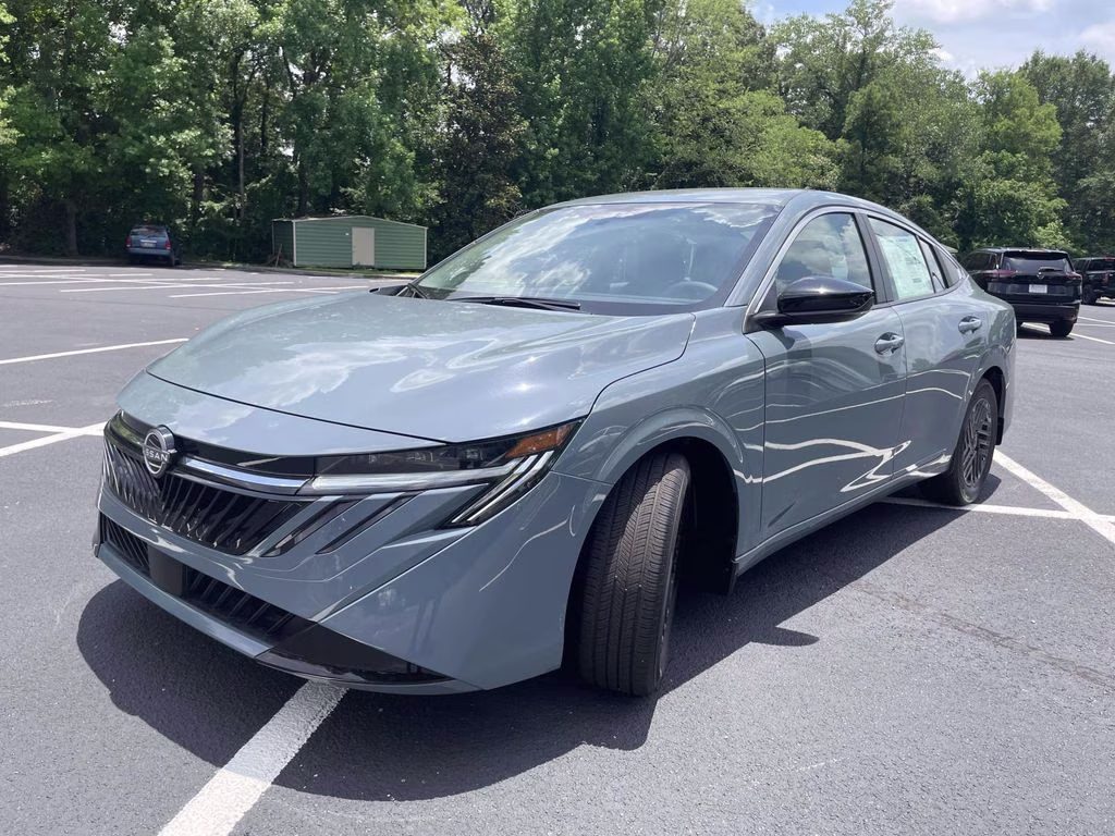 2026 Atlantic Gray Metallic Nissan Sentra SV FWD Sedan
