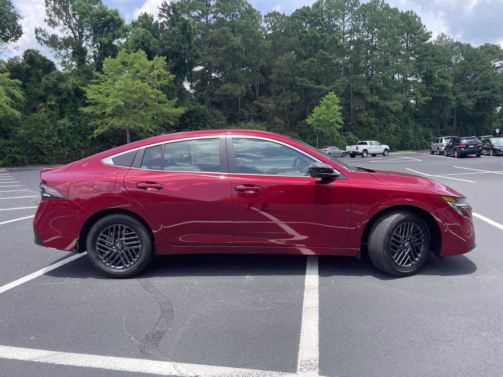2026 Scarlet Ember Tintcoat Nissan Sentra SV FWD Sedan