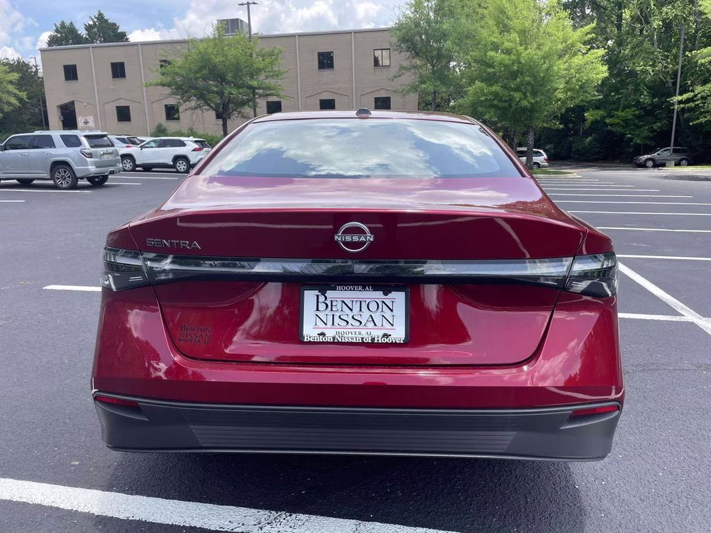 2026 Scarlet Ember Tintcoat Nissan Sentra SV FWD Sedan