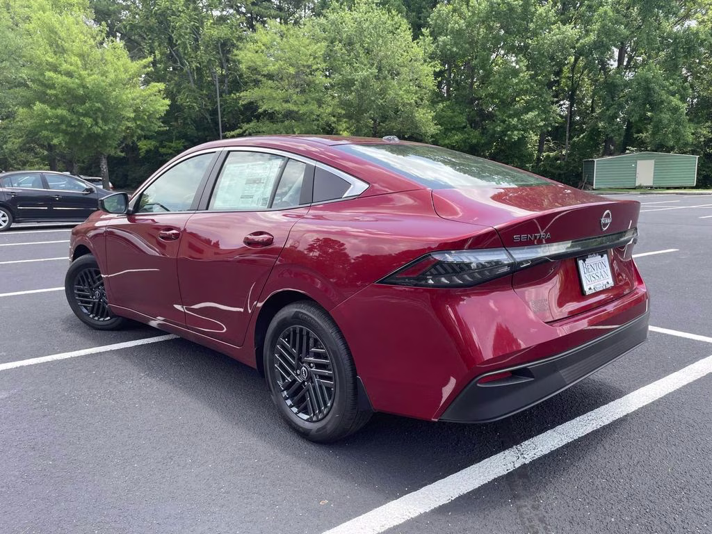 2026 Scarlet Ember Tintcoat Nissan Sentra SV FWD Sedan