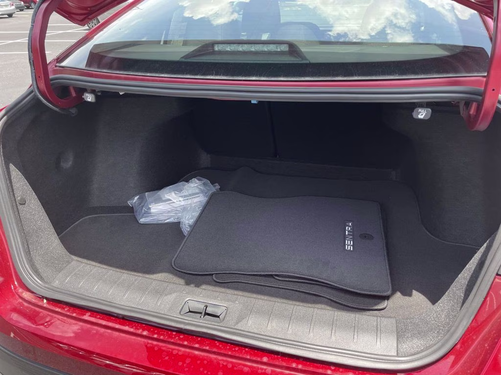 2026 Scarlet Ember Tintcoat Nissan Sentra SV FWD Sedan