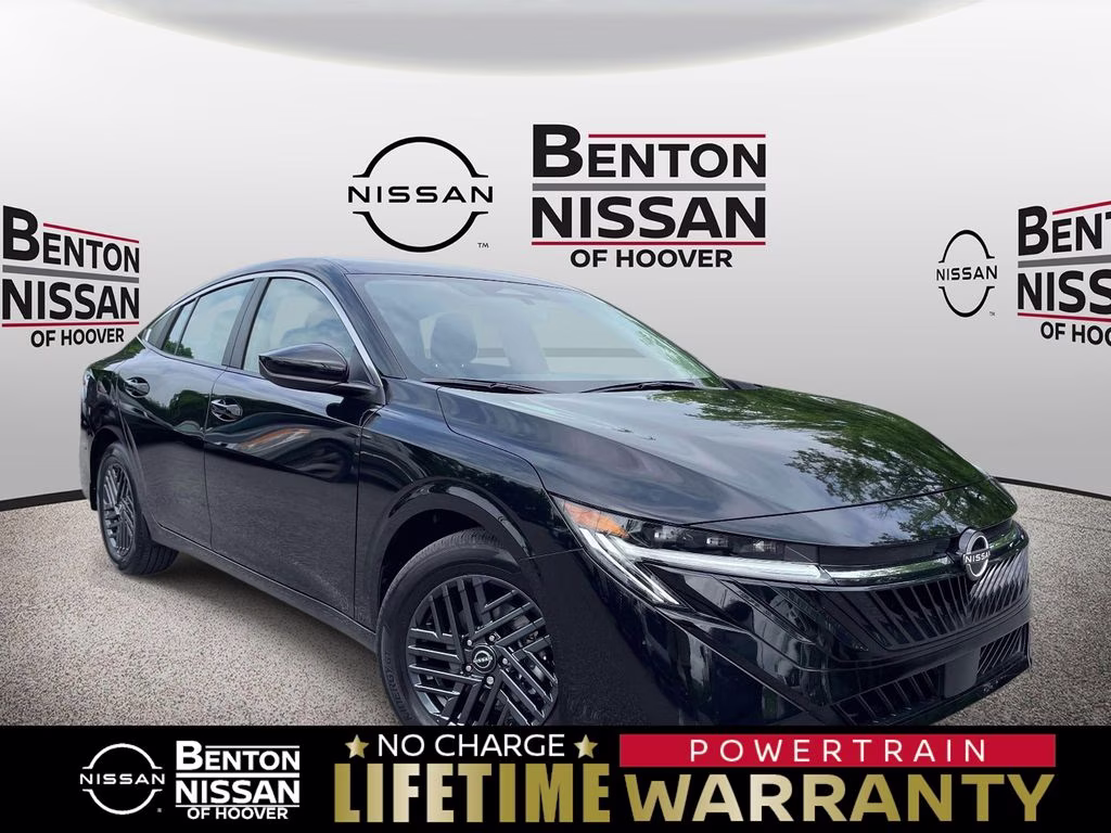 2026 Super Black Nissan Sentra SV FWD Sedan