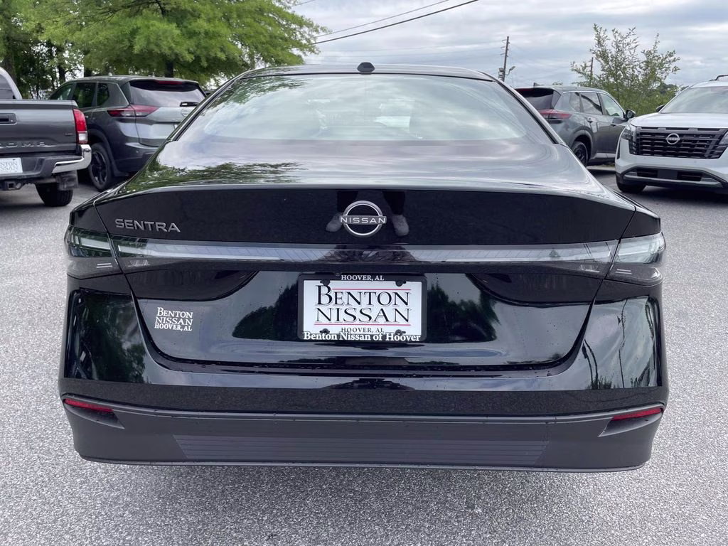 2026 Super Black Nissan Sentra SV FWD Sedan