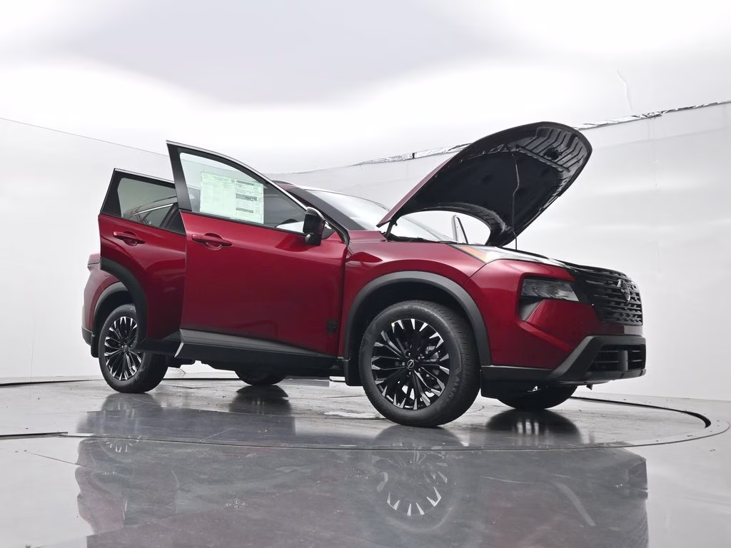 2026 Scarlet Ember Tintcoat Nissan Rogue Dark Armor FWD SUV