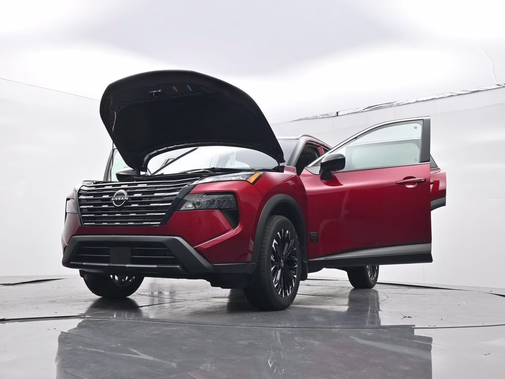 2026 Scarlet Ember Tintcoat Nissan Rogue Dark Armor FWD SUV