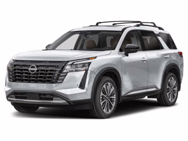 2026 Everest White Pearl Tricoat Nissan Pathfinder Platinum FWD SUV
