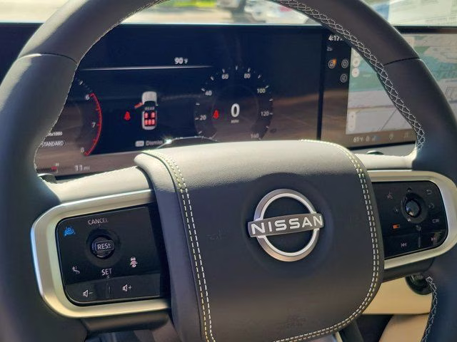 2026 Everest White Pearl/Black Nissan Armada Platinum Reserve 4X4 SUV