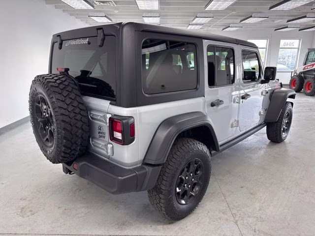2023 Silver Zynith Clearcoat Jeep Wrangler Base 4xe 4X4 SUV
