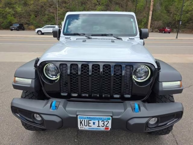 2023 Silver Zynith Clearcoat Jeep Wrangler Base 4xe 4X4 SUV