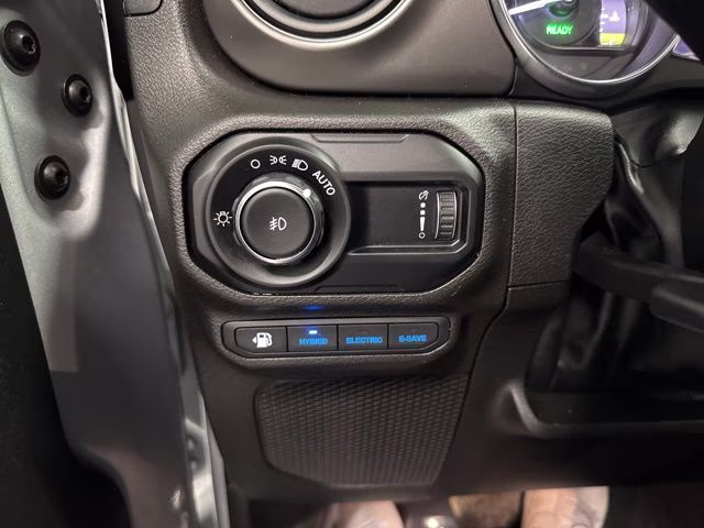 2023 Silver Zynith Clearcoat Jeep Wrangler Base 4xe 4X4 SUV