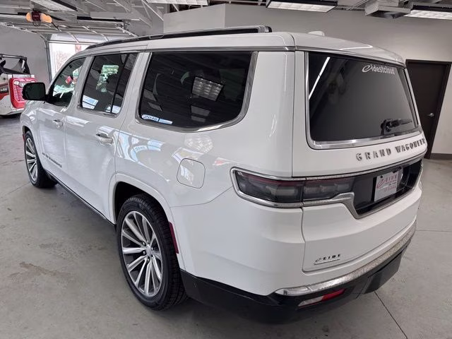 2023 Bright White Clearcoat Jeep Grand Wagoneer Series II 4X4 SUV