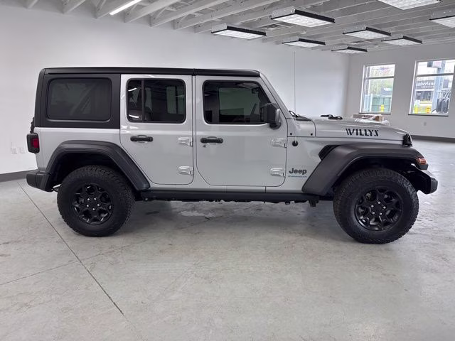 2023 Silver Zynith Clearcoat Jeep Wrangler Base 4xe 4X4 SUV