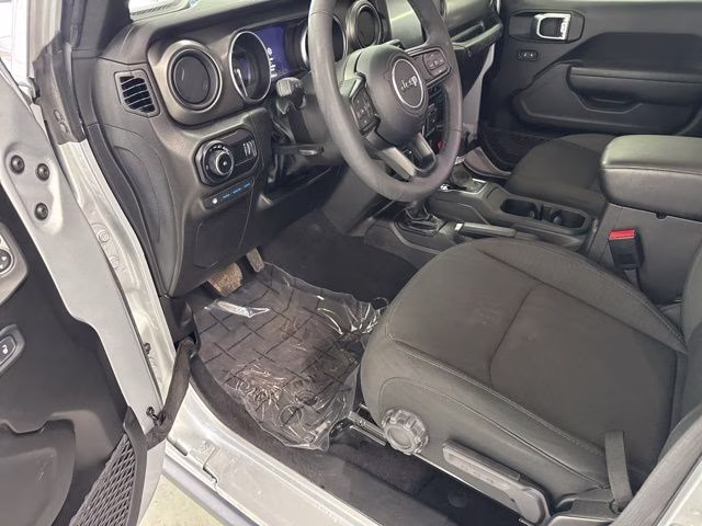 2023 Silver Zynith Clearcoat Jeep Wrangler Base 4xe 4X4 SUV