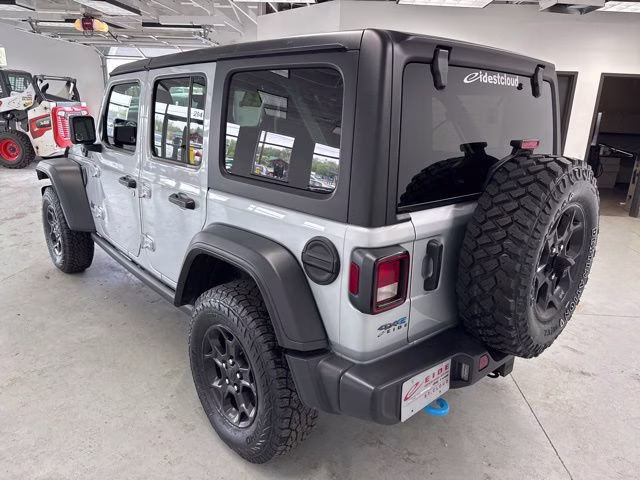 2023 Silver Zynith Clearcoat Jeep Wrangler Base 4xe 4X4 SUV