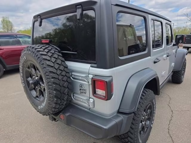 2023 Silver Zynith Clearcoat Jeep Wrangler Base 4xe 4X4 SUV