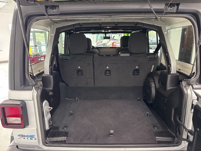 2023 Silver Zynith Clearcoat Jeep Wrangler Base 4xe 4X4 SUV