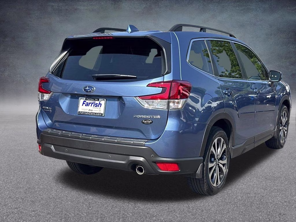 2021 Horizon Blue Pearl Subaru Forester Limited AWD SUV