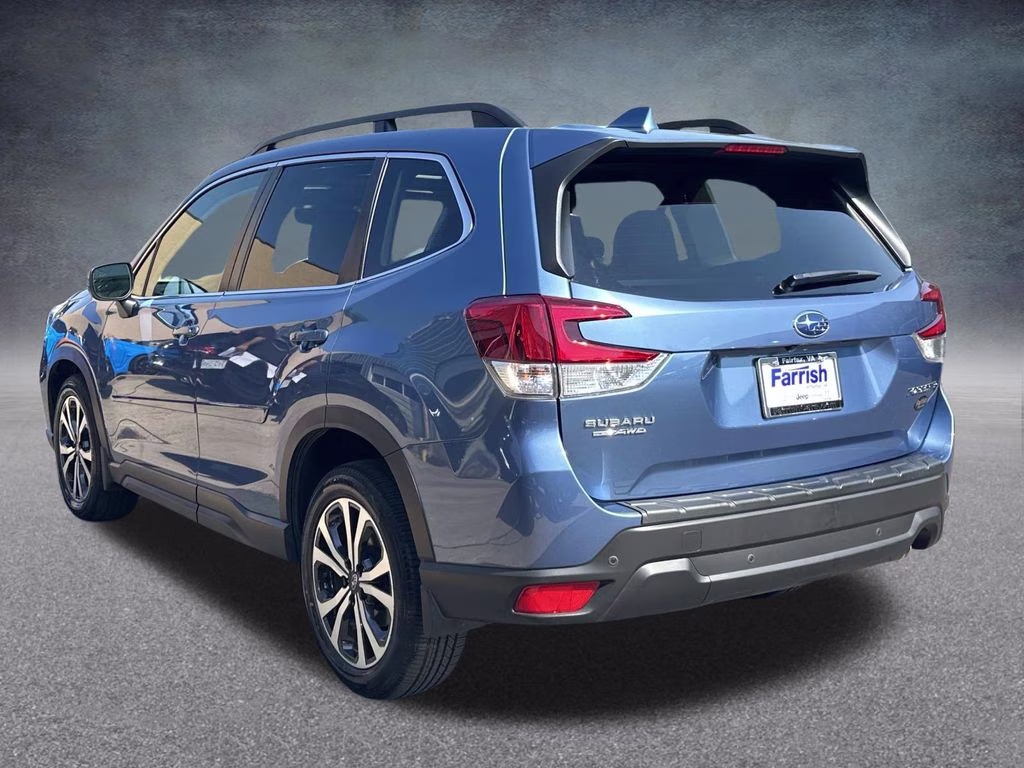 2021 Horizon Blue Pearl Subaru Forester Limited AWD SUV