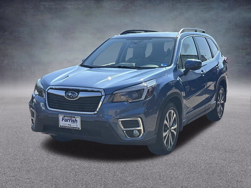 2021 Horizon Blue Pearl Subaru Forester Limited AWD SUV