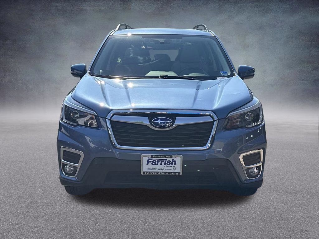 2021 Horizon Blue Pearl Subaru Forester Limited AWD SUV